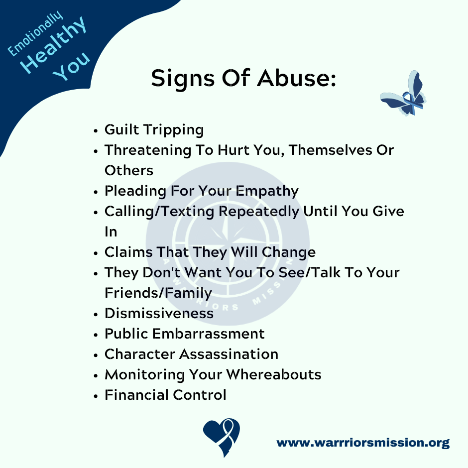 Signs of Abuse